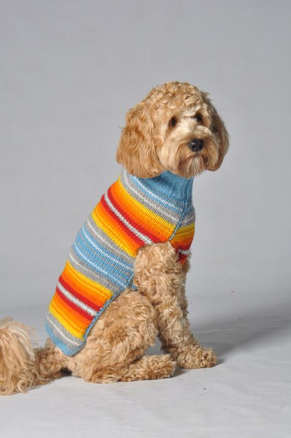 Turquoise Serape Sweater