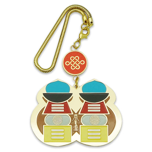 Twin Wulou w/ 5 Element Pagodas