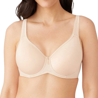 Wacoal Basic Beauty Spacer Contour Underwire Bra 853192 Sand Front