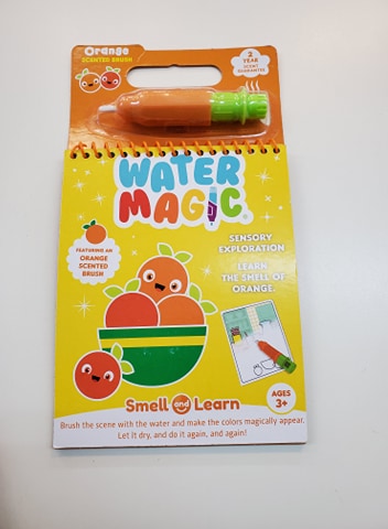 Water Magic Activity Book w/scented Brush-8 varieties