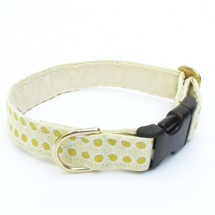 Yellow Bubbles Collar